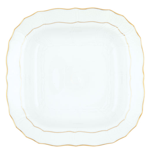 GOLDEN EDGE SQUARE FRUIT BOWL