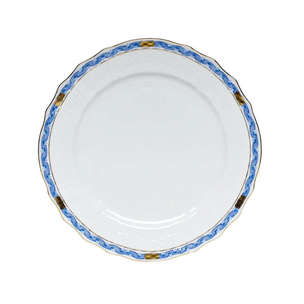 CHINESE BOUQ GARLAND BLUE DESSERT