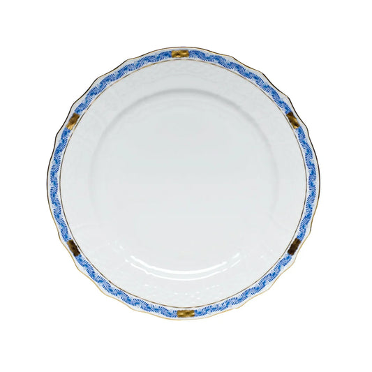 CHINESE BOUQ GARLAND BLUE DESSERT