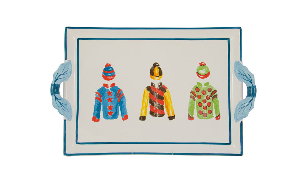 JOCKEY TWO-HANDLED TRAY