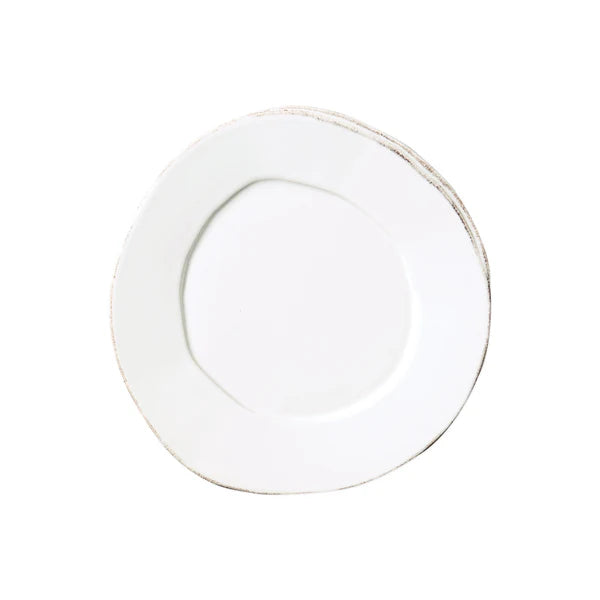 LASTRA WHT. SALAD PLATE