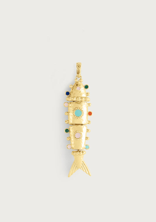 MILOS LARGE.FISH CHARM