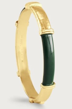 FORZA HINGED BANGLE MALCHITE