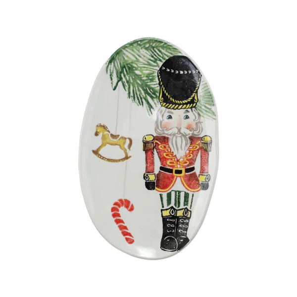 NUTCRACKER SM. OVAL PLATTER