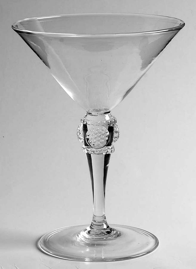 MCCLEARY MARTINI GLASS