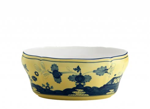 ORIENTE ITALIANO CITRINO OVAL SALAD BOWL