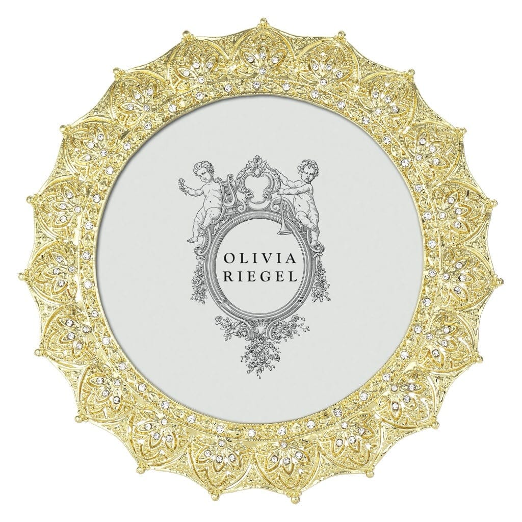 GOLD WINDSOR FRAME 4" ROUND