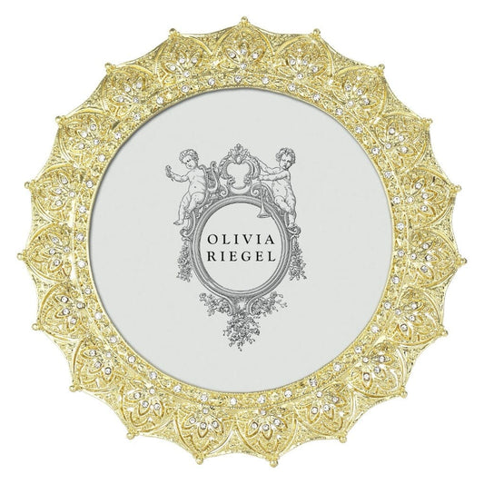 GOLD WINDSOR FRAME 4" ROUND