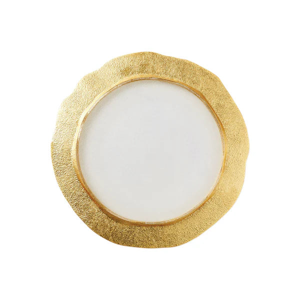 RUFOLO GOLD SALAD PLATE