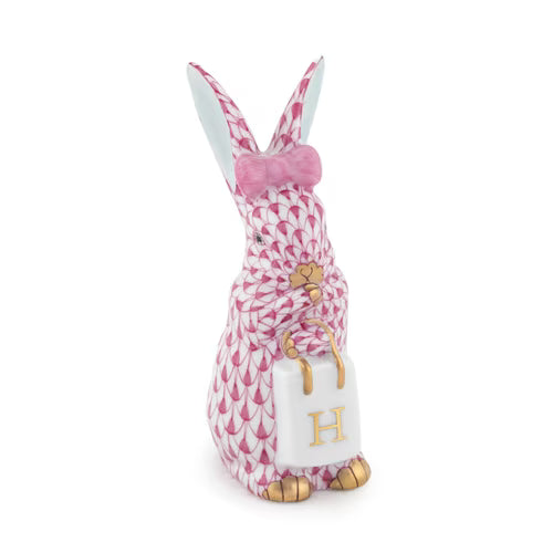 SHOPPING BUNNY RASPBERRY
