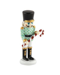 NUTCRACKER SM. W/CANDY CANE KEY LIME