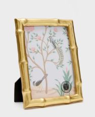 FRAME GOLD FAUX BAMBOO  5 X 7