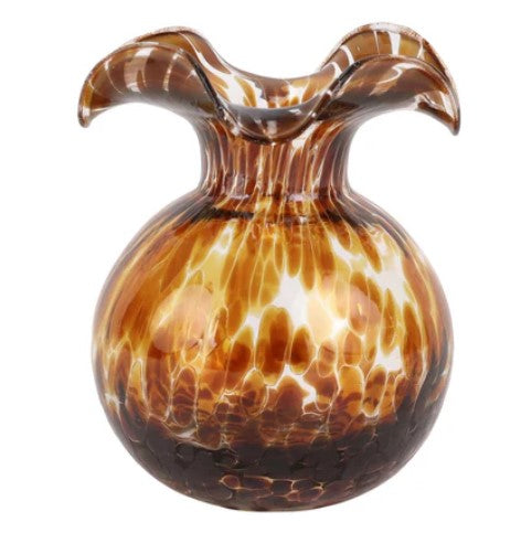 HIBISCUS  BUD VASE TORTOISE