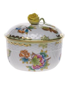 QUEEN VIC COV'D SUGAR W/ROSE