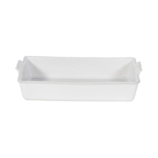 BERRY/THREAD WH. 13" RECT. BAKER