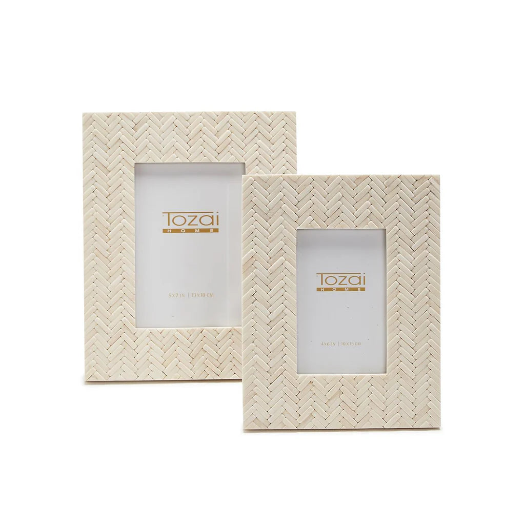 FRAME BASKETWEAVE LG.