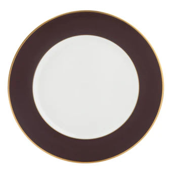 CHARGER CHOC & GOLD WHITE