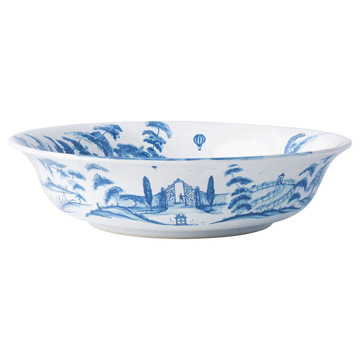 COUNTRY ESTATE BLUE 13" SERVING BOWL