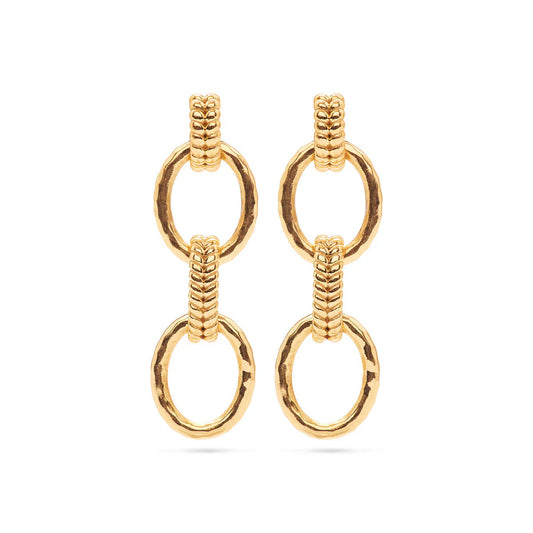 EARRINGS CLEOPATRA DOUBLE LINK