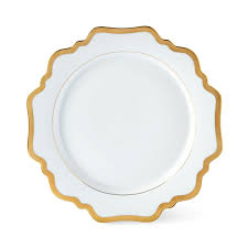 ANTIQUE WHITE WITH GOLD DINNER