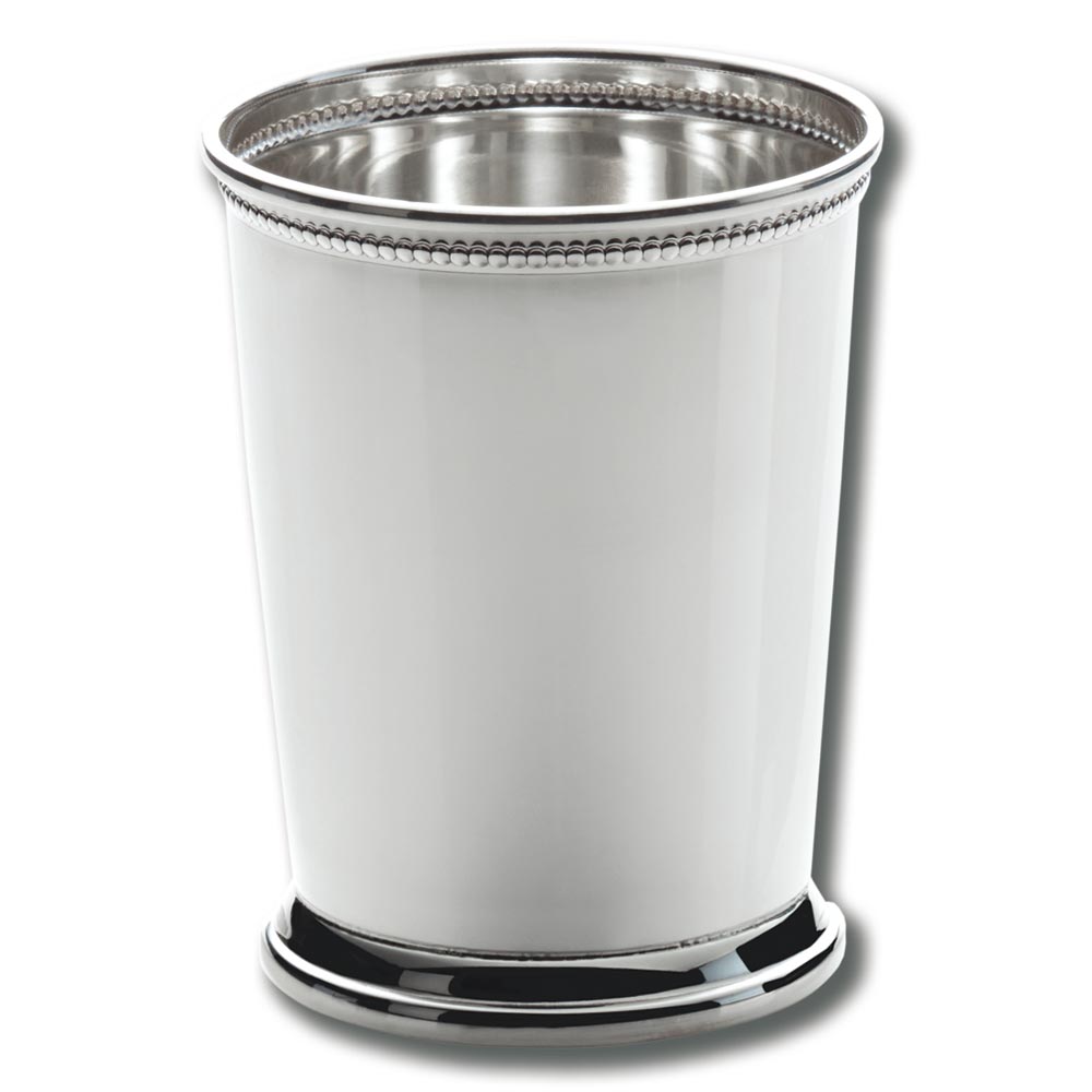 JULEP CUP STERLING BEADED EDGE
