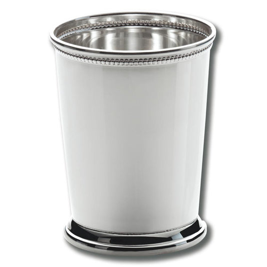 JULEP CUP STERLING BEADED EDGE