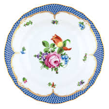 PRINTEMPS BLUE BORDER DESSERT
