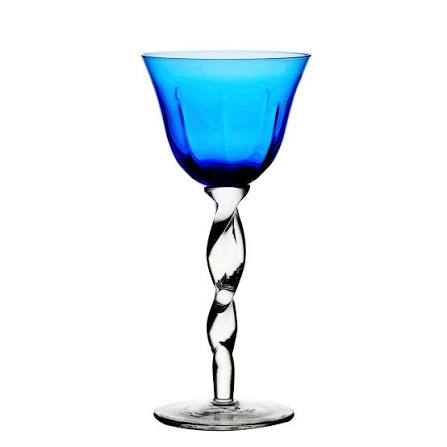 ADRIANA COBALT WINE GLASS