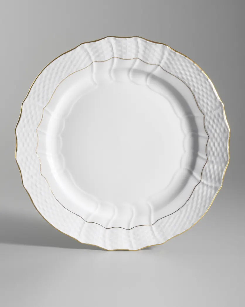 GOLDEN EDGE DINNER PLATE