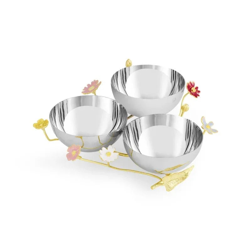 WILDFLOWER TRIPLE BOWL