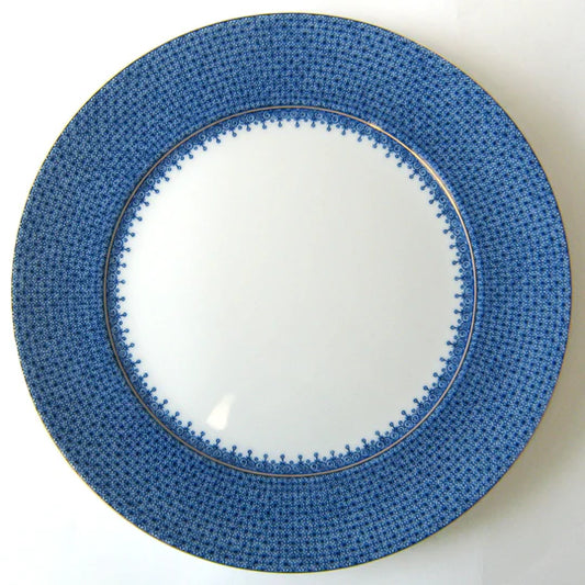BLUE LACE SERVICE PLATE