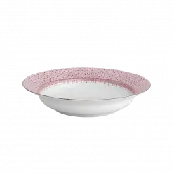 PINK LACE RIMMED SOUP