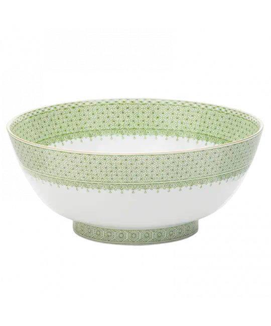 APPLE LACE ROUND BOWL
