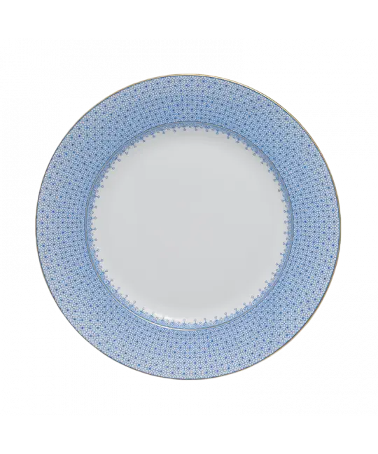 CORNFLOWER BLUE LACE DESSERT
