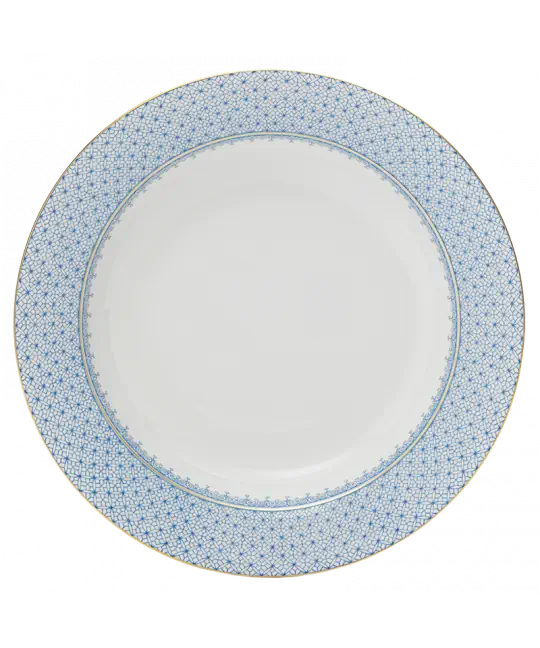 CORNFLOWER LACE RIM SOUP