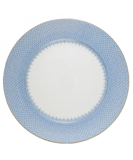 CORNFLOWER LACE CHARGER