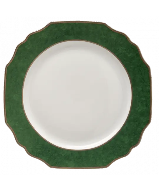 GREEN FESTIVAL SERVICE PLATE
