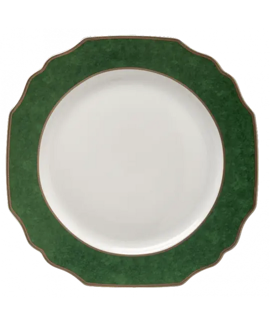 GREEN FESTIVAL SERVICE PLATE