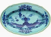 ORIENTE ITALIANO PICKLE DISH IRIS